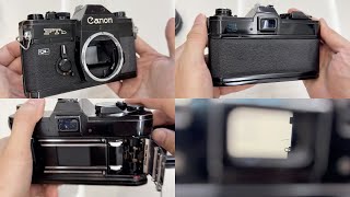 Canon FTB QL Vintage Film SLR Camera (929304) | Hands-On Condition Demo