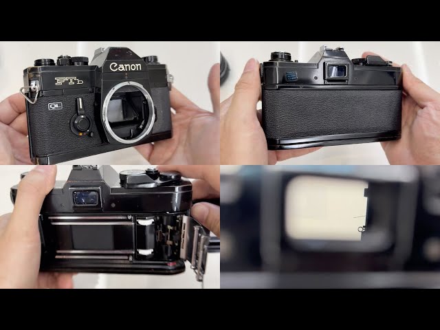 Canon FTB QL Vintage Film SLR Camera (929304) | Hands-On Condition