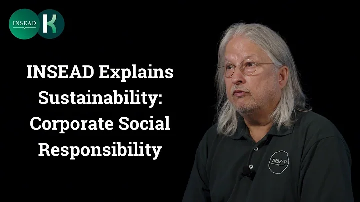 INSEAD Explains Sustainability: Corporate Social Responsibility