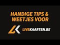 Handige tips  weetjes  livekaartenbe