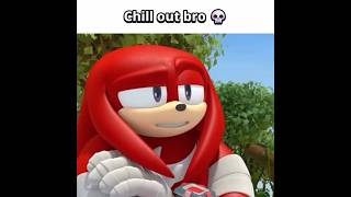 Knuckles, but SOMETHING isn't right 💀 #sonic #memes