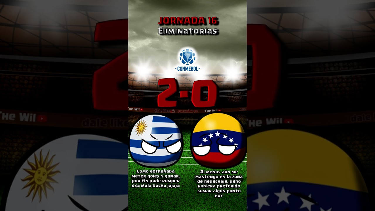 URUGUAY vs VENEZUELA | JORNADA 16 Eliminatorias CONMEBOL  