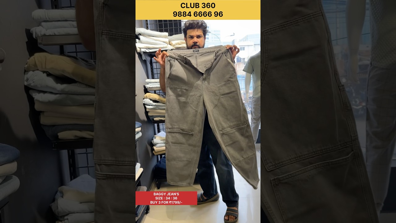 💯% PREMIUM BRANDED SURPLUS BAGGY JEANS🔥🔥🔥 