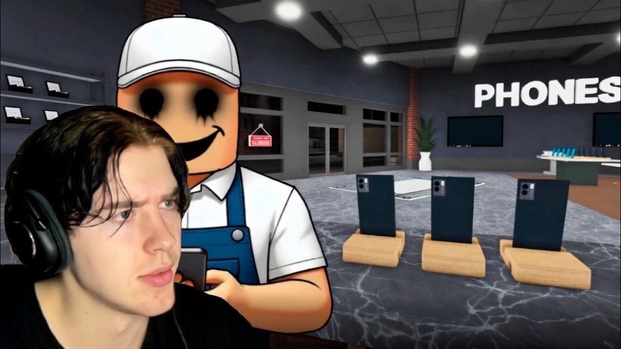 Работаю кассиром  |  Phone Store Experience 📱 Roblox