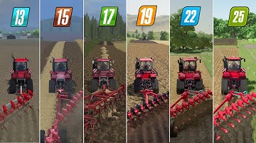 FS 13 vs FS15 vs FS17 vs FS19 vs FS22 vs FS25 | CaseIH Quadtrac Comparison 