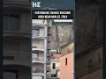 Earthquake Triggers Rockfall Near Naples, Injuring 26 in Volcanic Region | #shorts