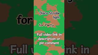 Disco Strobe light by - IkramTechup | Budget Virtual Disco Lights | Lighting Party Night