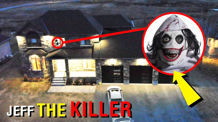 DRONE CATCHES JEFF THE KILLER SNEAKING INTO MY HOU...
