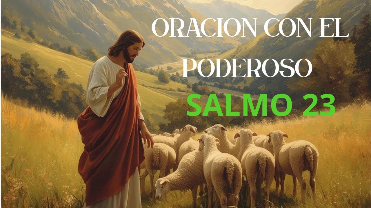 ORACIÓN CON EL SALMO 23 | Poderosa oración de abandono y confianza en ...