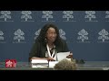 Briefing-XVI General Ordinary Assembly of the Synod of Bishops, 7 October 2023