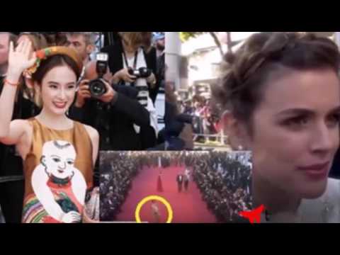 Video 8 giây may mắn của Angela Phương Trinh trên thảm đỏ... - youtube