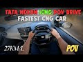 2025 Tata Tigor 0-100km/hr Top Speed Test POV Drive of Tata Tigor Cng Features Drive Impressive #pov