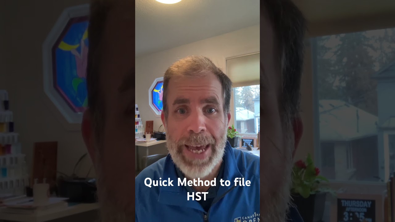 There is a quick method to file your HST return.