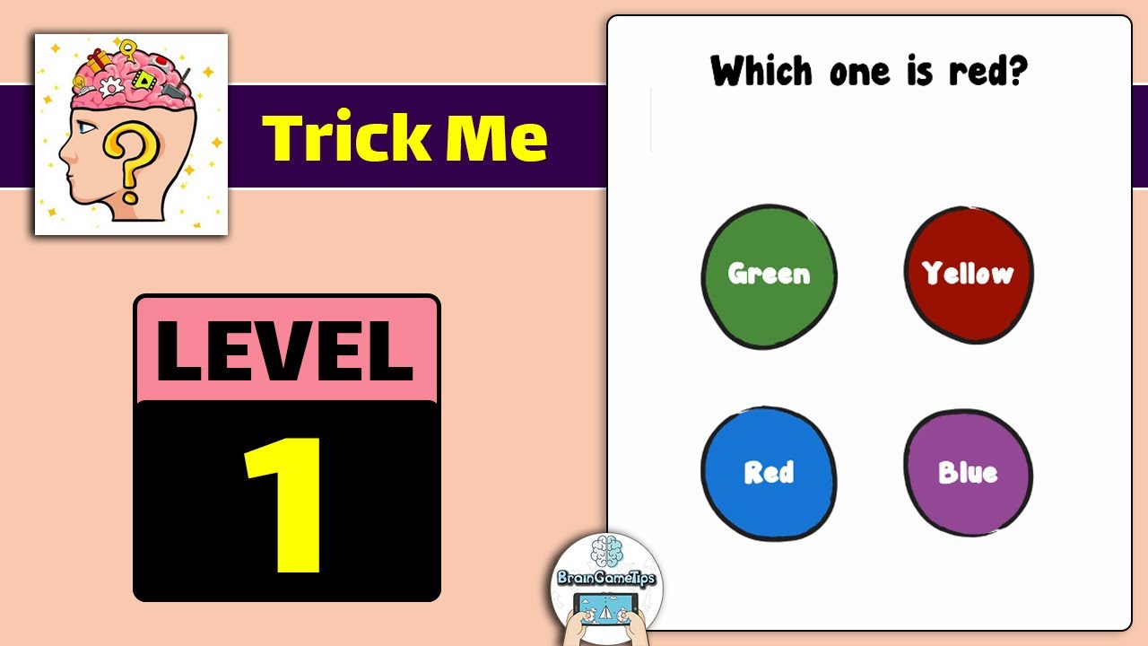 Trick Me: Logical Brain Teaser - Level 1 Answer