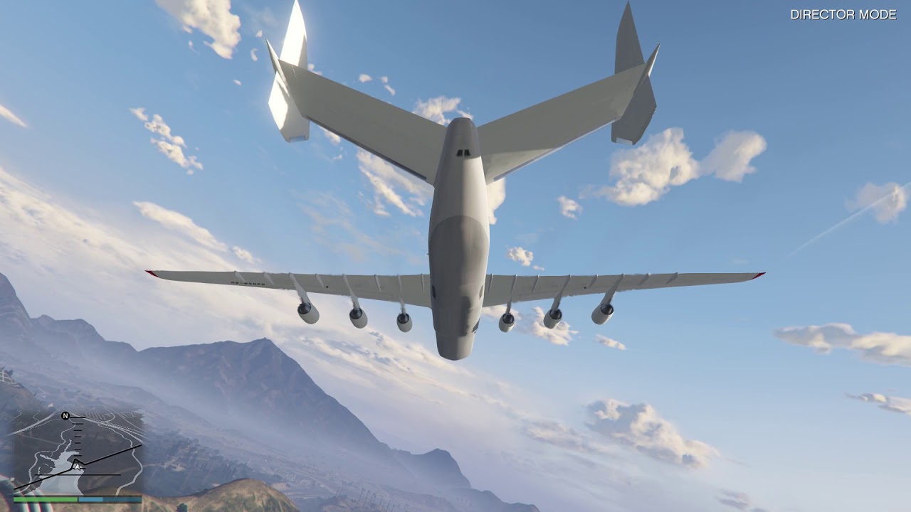 Antonov 225 LAX to Palm Springs YouTube