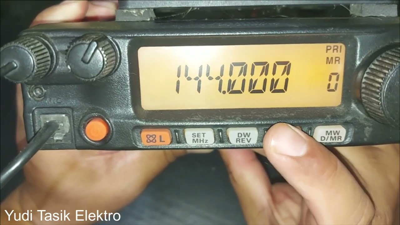FREKUENSI YAESU FT 2900 TIDAK BISA MASUK DI MODE VFO DAN SET PADAHAL BARU BELI