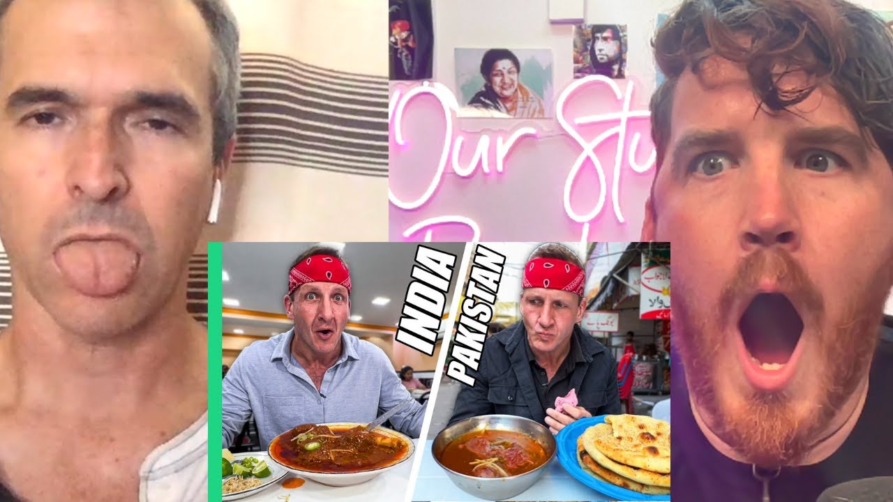 Уличная еда Пакистана против уличной еды Индии! Кто лучше? РЕАКЦИЯ!
