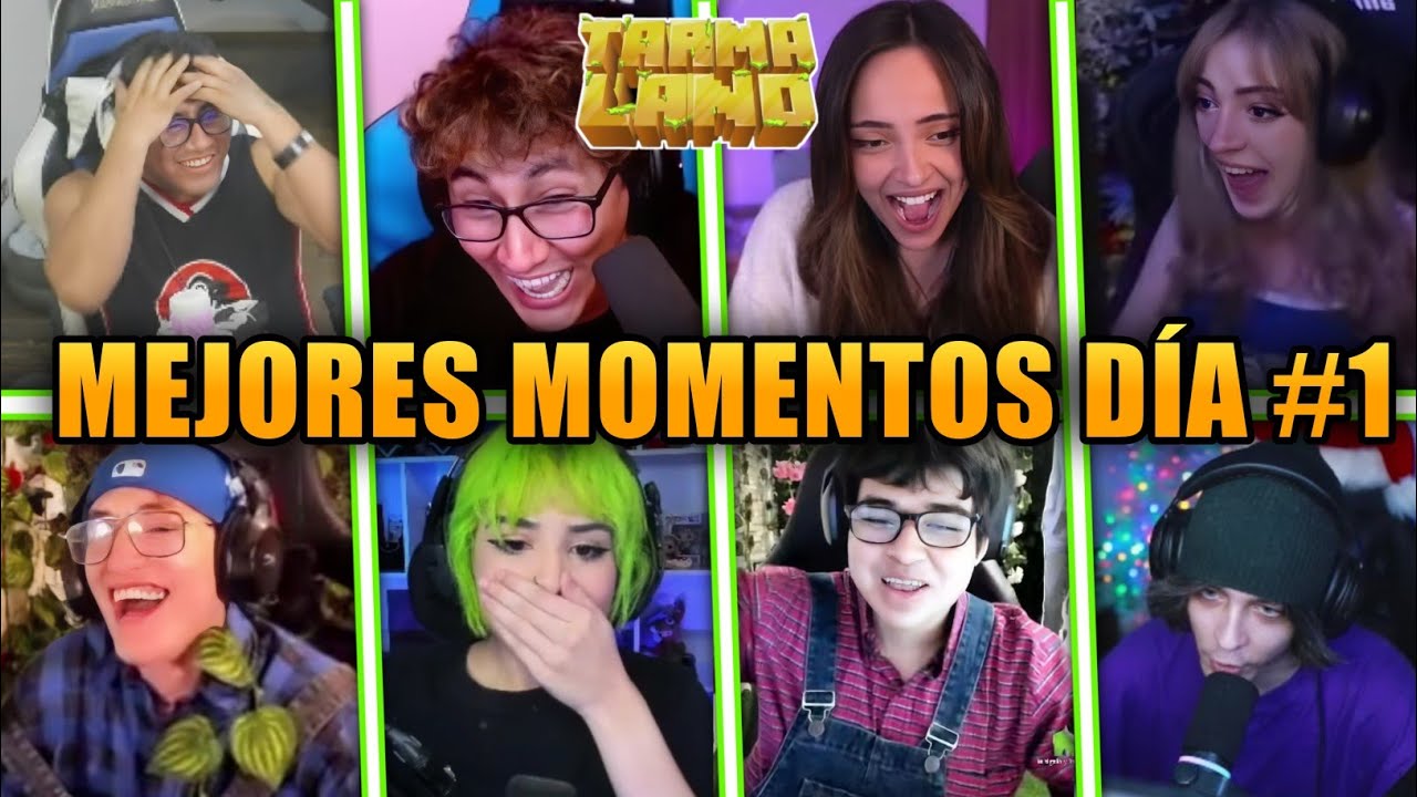 MEJORES MOMENTOS TARMALAND DIA #1 - ZEIN, GLOGLO, EMIKUKIS, SYLVEEY y MAS STREAMERS
