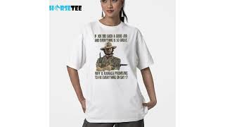 Clint Eastwood Why Is Kamala Promising To Fix Everything On Day 1 Shirt