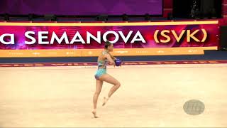 Download Lagu SEMANOVA Kristina (SVK) - 2019 Rhythmic Worlds, Baku (AZE) - Qualifications Ball MP3