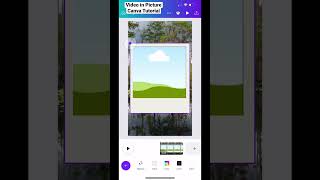 Video in Picture Canva Tutorial. Learn how to add a photo background and overlay a video. #canva