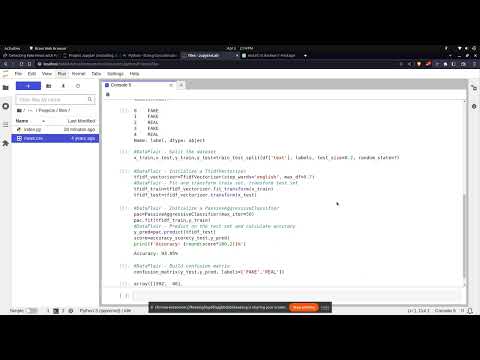 Fake News Detection in Python
