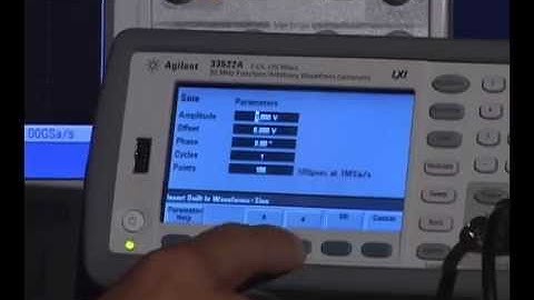 Creating Arbitrary Waveforms with 33500 Series Function Generator