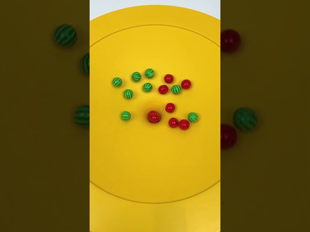Marble run 🌈Rainbow Balls 🟡Haba slope ⏯️ Slow motion #marblerun