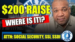 $200 Raise For Social Security | Why Didn't Senator Sanders Introduce It Last Week?