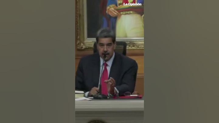 Nicolás Maduro opina sobre Maria Corina Machado y Edmundo González | La Opinión
