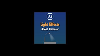 Adobe Illustrator - Add Light Effects to Light Pole in illustrator