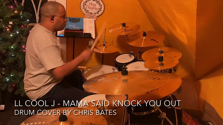 Mama Said Knock You Out Drum Cover version - Drum Cover performance video thumbnail