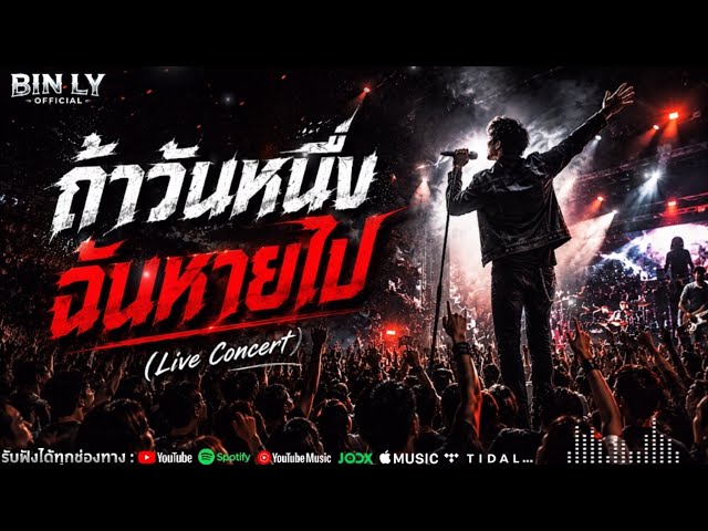 ถ้าวันหนึ่งฉันหายไป | Live Concert  (เวอร์ชั่นไลฟ์สดคอนเสิร์ต)  BIN LY OFFICIAL