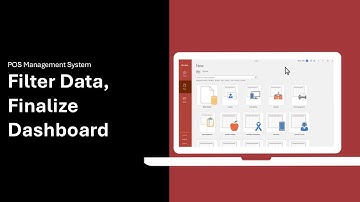 How to Make POS System | 19 - Filter Data, Finalize Dashboard