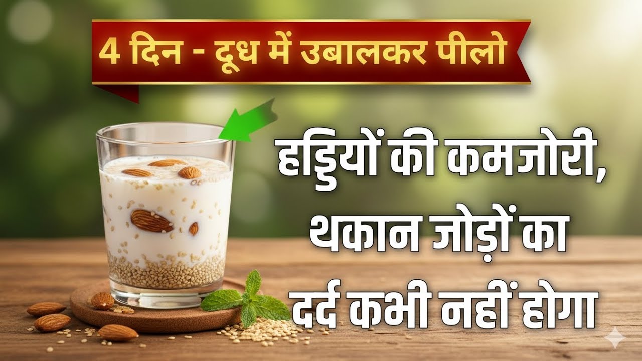 Bone & Joint Pain Relief 😱 | Bone Health Secrets: ये 2 चीज़ें रोज़ उठाएं और फर्क खुद महसूस करें