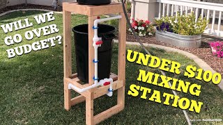 Under $100 Mixing station. Can we stay under budget
