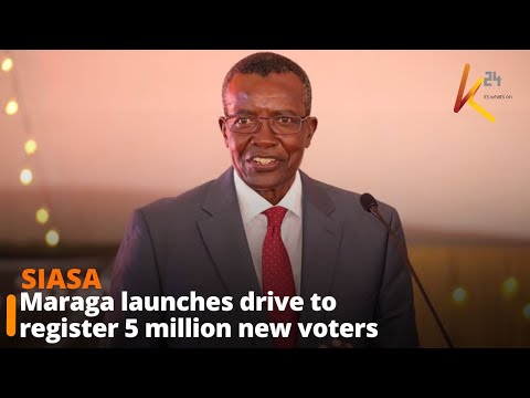 Maraga Launches Drive To Register 5 Million New Voters 