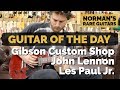 Guitar of the day gibson custom shop john lennon les paul jr  normans rare guitars