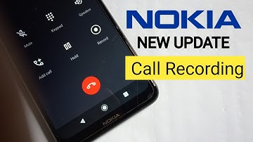Nokia Mobiles Call Recording feature | New Update.