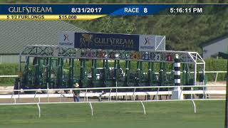 Gulfstream Park Carrera 8 - 31 de Agosto 2017
