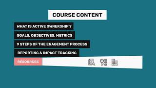 Active Ownership Course - Trailer