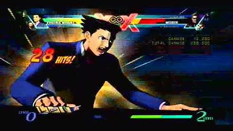 UMvC3 Yet Another Phoenix Wright Turnabout Mode Combo
