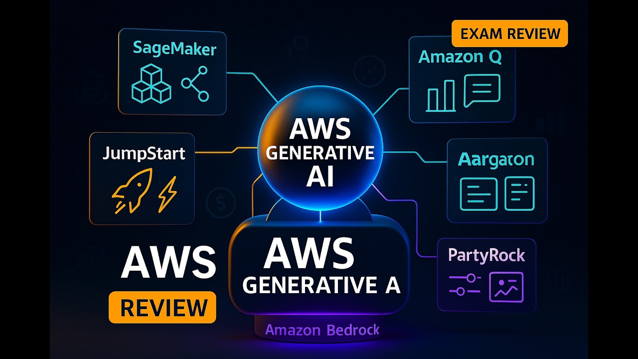 AWS Generative AI Services Explained (SageMaker, Bedrock, Amazon Q ...