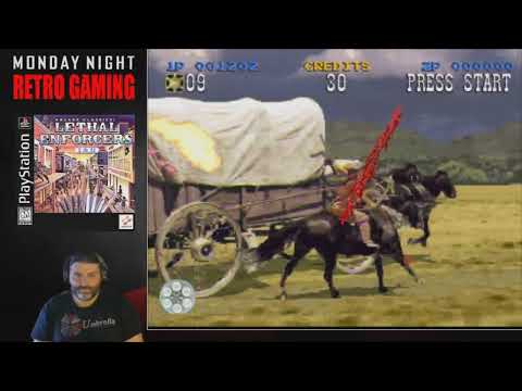 Lethal Enforcers 2 Gun Fighters Ps1 Monday Night Retro Gaming Episode 127 