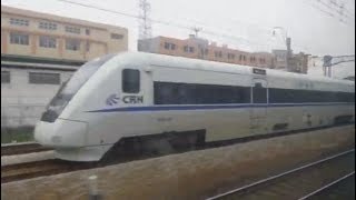 CRH1A同向並行, China High Speed train 中國高速列車