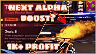 Next Alpha Boost? L Item Worth More Than 1000C L Showcasing Orange Thermal Boost L Easy Profit
