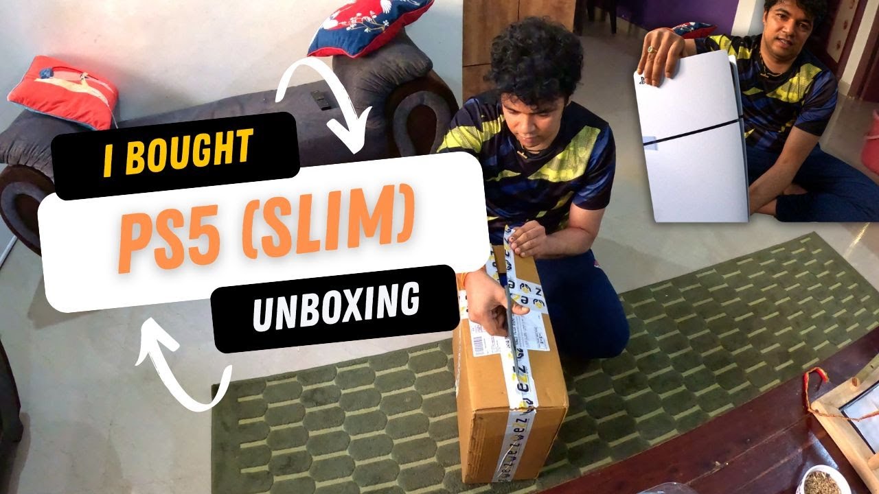 SONY PS5 (SLIM) - INDIAN UNIT UNBOXING - KANNADA VLOG 