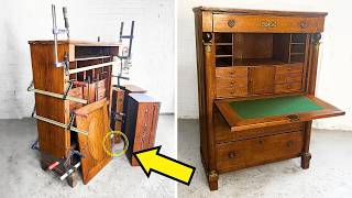 🇳🇱 99% People Said This Early 19th-Century Dutch Empire Writing Desk Was Junk... They Were Wrong!