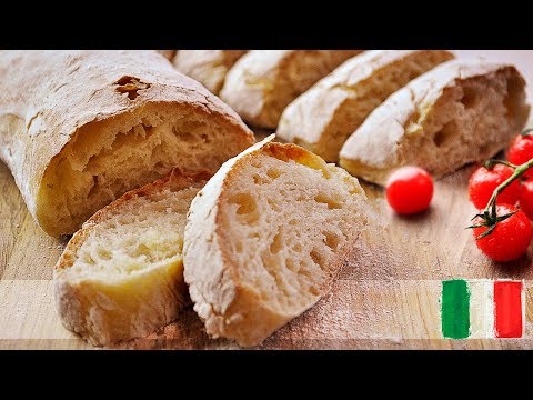 Итальянский хлеб чиабатта - самый простой рецепт!