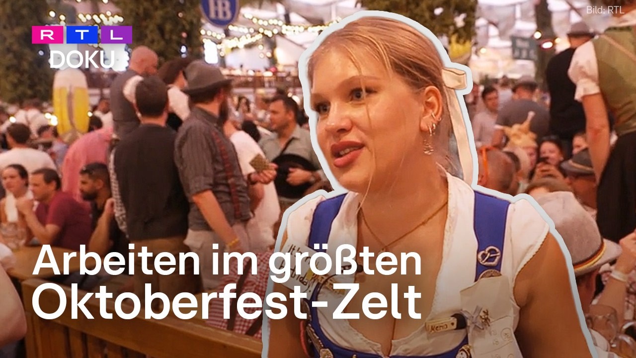 Hinter den Kulissen des Oktoberfests: Wie viel verdient man als Kellnerin? | RTL-DOKU